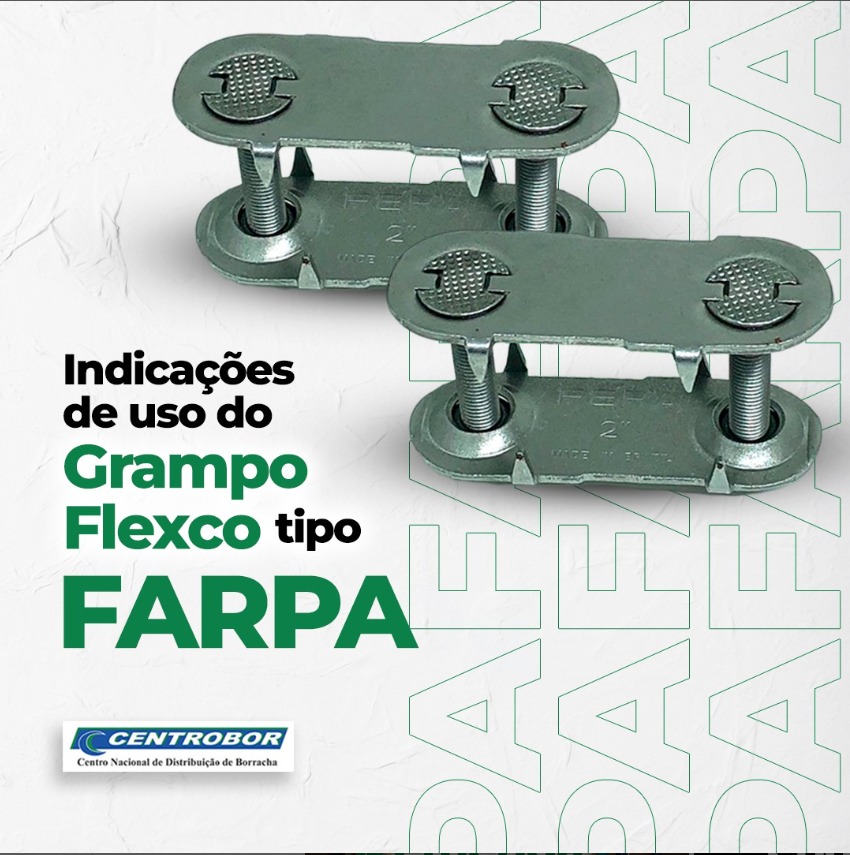 Grampo Flexco Tipo Farpa: Indicações de Uso